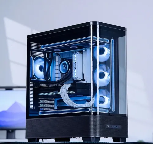 CASE PC JONSBO TK-5 BLACK– Mid Tower ATX